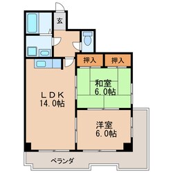 アベニュー泉の物件間取画像